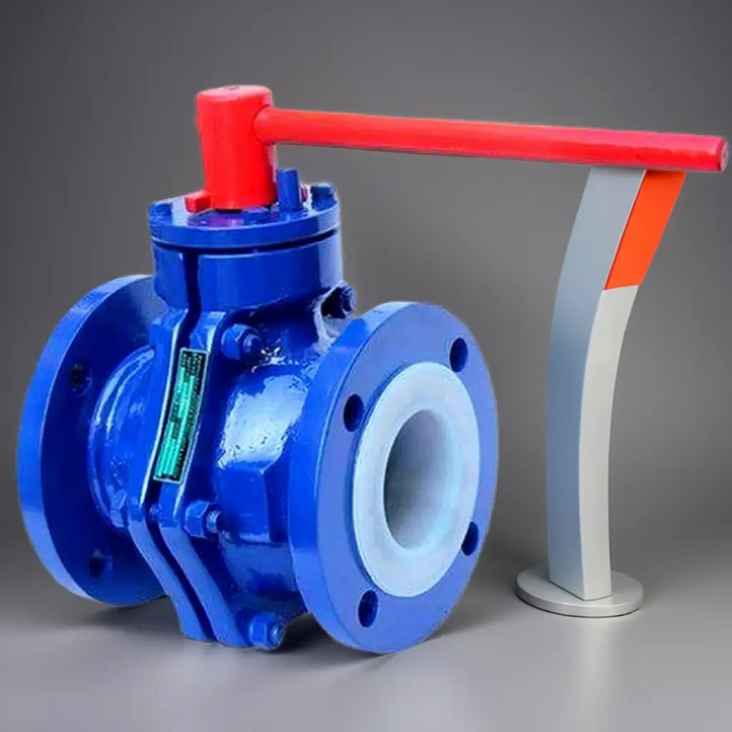 FEP Lined Ball Valve